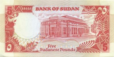 Szudán 1987. 25P, 50P, 1Ł + 1991. 5Ł, 10Ł T:I