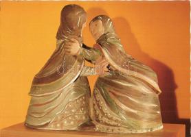 14 db MODERN motívumos képeslap: műtárgyak / 14 modern postcards; antiques