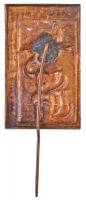 Székely Imre (1898-1972) ~1930. "Egyetemi Stomatologiai Klinika Budapest" bronz kitűző (23...