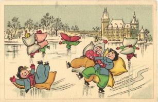 5 db MODERN sport  motívumos  képeslap / 5 modern sport motive postcard