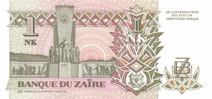 Zaire 1985. 5Z + 1988. 50Z + 1993. 1NM, 5NM, 1NZ, 5NZ, 10NZ 2klf db, 50NZ  T:I Összesen 9klf db!