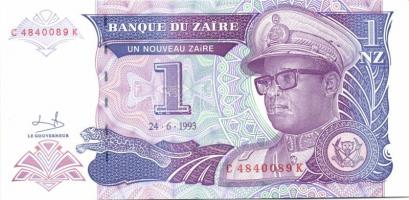 Zaire 1985. 5Z + 1988. 50Z + 1993. 1NM, 5NM, 1NZ, 5NZ, 10NZ 2klf db, 50NZ  T:I Összesen 9klf db!