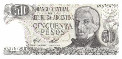 Argentína 1976-82. 50P fehér papíron! + 1977-82. 500P + 1983-84. 1P, 50P + 1985-91. 1A, 5A, 10A, 50A, 100A, 500A + Salta 1991. 1A + Tucuman 1991. 1A, 100A T:I Összesen 13klf db!