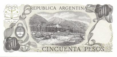 Argentína 1976-82. 50P fehér papíron! + 1977-82. 500P + 1983-84. 1P, 50P + 1985-91. 1A, 5A, 10A, 50A...
