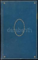 Ady Endre: A menekülő élet. Bp., 1912, Nyugat. Korabeli átkötött aranyozott kartonált papírkötésben,...