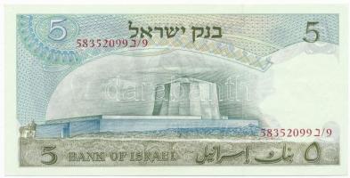 Izrael 1968. 5L T:I,I-
Israel 1968. 5 Lirot C:UNC,AU