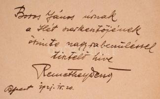 Remethey Fülepp Dezső: Doberdői dáridókon és más költemények (1915-1917.) József főherceg előszaváva...