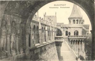 Budapest I. Halászbástya, Mátyás lépcső (EK)