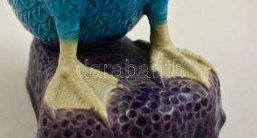 6 db jelzett kacsa figura, kézzel festett, jelzett, hibátlan, m: 20 cm (6×)