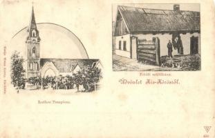Kiskőrös, Luther templom, Petőfi szülőháza (ázott / wet damage)