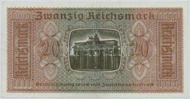 Német Harmadik Birodalom / Német megszállt területek 1940-1945. 20M T:III 
German Third Reich / Ger...