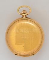 Favor mechanikus aranyozott fém zsebóra. Másodpercmutatóval, szép számlappal, működő jó állapotban /...