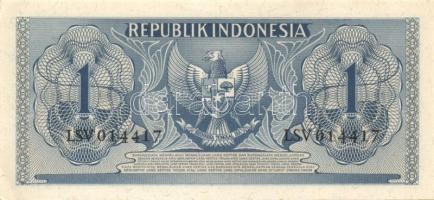 Indonézia 1956. 1R + 2 1/2R pár! + 1959. 5R + 1961. 1R + 2 1/2R pár! + 1984. 100R + 1987. 1000R T:I ...
