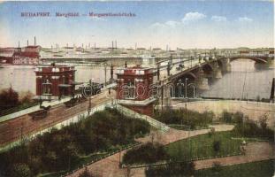Budapest, Margit híd, villamos