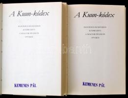 A Kuun-kódex I-II. kötet. Sajtó alá rendezte, az előszót írta és a jegyzeteket összeállította Varga ...