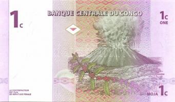 Kongó 1997. 1c, 5c, 10c, 20c, 50c + 2003. 10Fr, 20Fr T:I Összesen 7klf db!