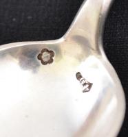 Ezüst (Ag) kis kanál, 4 db, jelzett, h: 14,5 cm, nettó: 113 g