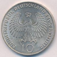 NSZK 1972J 10M Ag "Olimpia-München / Olimpiai Láng" T:1-,2 
FRG 1972J 10 Mark Ag "Ol...