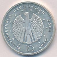 Németország 2005F 10E Ag "Labdarúgó VB" T:1- (eredetileg PP)
Germany 2005F 10 Euro Ag &qu...