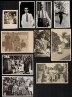 cca 1938-1941 Heinemann Sándor (1903-1975) zenész, a Royal Revü Színház igazgatója és zenei vezetőjé...