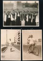 cca 1938-1941 Heinemann Sándor (1903-1975) zenész, a Royal Revü Színház igazgatója és zenei vezetőjé...