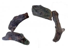 Szarmaták / Olbia Kr. e. ~V-IV. század AE Delfinpénz (4x) T:3
Sarmatia / Olbia ~5th-4th century BC ...