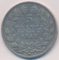 Franciaország 1845BB 5Fr Ag "Lajos Fülöp" T:2-,3 kis karc
France 1845BB 5 Francs Ag "...