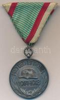 1929. "Magyar Háborús Emlékérem kardokkal, sisakkal" ezüstözött Br kitüntetés mellszalagga...