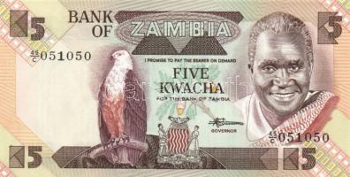 Zambia 1980-88. 2K, 5K T:I