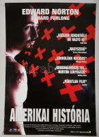 1998 Amerikai história X, amerikai film plakát, szélén apró szakdások, 98x68 cm / American History X, movie poster, with small tears, 98x68 cm