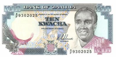 Zambia 1989. 10K, 20K T:I