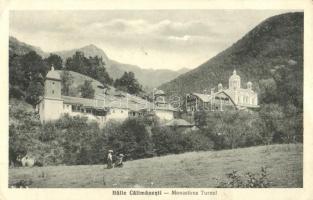Calimanesti, Baile Calimanesti; Manastirea Turnul / Romanian Orthodox monastery (EB)