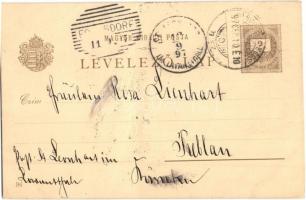 1897 (Vorälufer!) Budapest Ezredéves Országos Kiállítás, Színházak: Nemzeti Színház, M. Kir. Operahá...