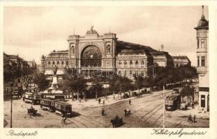 Budapest VII. Keleti (Központi) Pályaudvar, villamosok