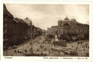 Budapest VII. Keleti (Központi) Pályaudvar, villamosok