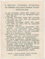 1959. 2Ft "Békénk szocialista fejlődésünk záloga a magyar-szovjet barátság" T:III