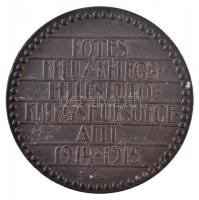 Osztrák-Magyar Monarchia 1915. "VNTER SEE / Vöröskereszt Háborús Segélyiroda 1914-1915" Zn...