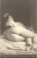 Vintage erotic nude lady. HM Faszination Aktphotographie 1850-1930.