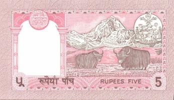 Nepál 1974. 1R + 1981-87. 2R, 5R, 10R + 1991-96. 1R + 2002. 5R, 10R + 2005. 5R T:I