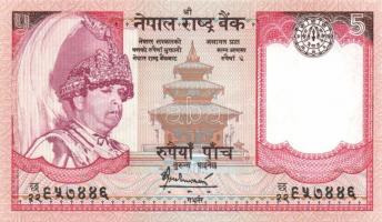Nepál 1974. 1R + 1981-87. 2R, 5R, 10R + 1991-96. 1R + 2002. 5R, 10R + 2005. 5R T:I