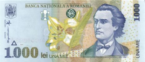 Románia 1998. 1000L, 5000L + 1999. 2000L "Napfogyatkozás" T:I