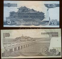 Észak-Korea 1998. 5W, 10W T:I