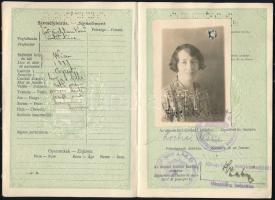 1935 Útlevél / Hungarian passport