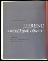 Dr. Sikota Győző: Herend porcelánművészete. Bp., 1984, Műszaki Könyvkiadó. Kiadói egészvászon kötés,...