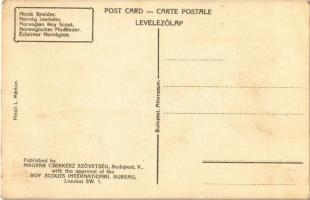 Norvég cserkész. Kiadja a Magyar Cserkész Szövetség / Norwegian boy scout s: Márton L. (EK)