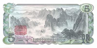 Észak-Korea 1978. 1W, 5W 4klf színű sorszámmal és/vagy bélyegzővel, 10W 3klf színű sorszámmal és/vag...