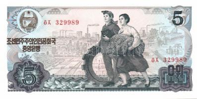 Észak-Korea 1978. 1W, 5W 4klf színű sorszámmal és/vagy bélyegzővel, 10W 3klf színű sorszámmal és/vag...