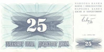 Bosznia-Hercegovina 1992. 10D, 25D, 50D, 100D, 500D, 1000D T:I