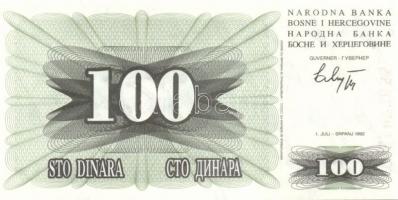 Bosznia-Hercegovina 1992. 10D, 25D, 50D, 100D, 500D, 1000D T:I