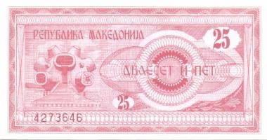 Makedónia 1992. 10D, 25D, 50D T:I